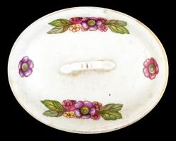 Villeroy & Boch porcelán szappantartók, kézzel festett, aranyozott, jelzett, kopásnyomokkal. 2db...