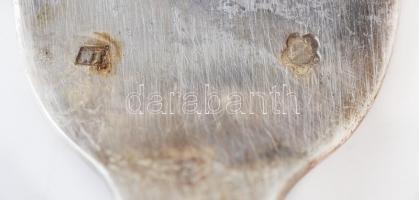 Ezüst (Ag.) villa (6 db), monogrammal, jelzett,  h:21 cm, nettó:478 g