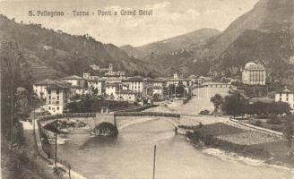 San Pellegrino Terme, Ponti, Grand Hotel / bridge, hotel