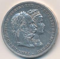 Ausztria 1879. 2G Ag &quot;I. Ferenc József és Erzsébet királynő / Ezüstlakodalom&quot; T:2 Austria 1879. 2 Gulden Ag &quot;Franz Joseph and Elisabeth / Silver Jubilee&quot; C:XF Krause X#M5