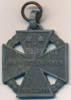 1916. &quot;Károly - Csapatkereszt&quot; cink kitüntetés mellszalag nélkül T:2 Hungary 1916. &quot;Karl Troop Cross&quot; zinc decoration without ribbon C:XF