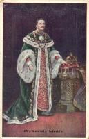 IV. Károly király; A. F. W. III. / King Charles IV (kopott sarkak / worn edges)