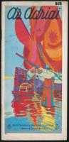 cca 1930-1940 Adria és Crikvenica képes ismertető prospektus / tourist guides