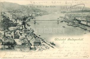 Budapest, a Duna Buda és Pest között; Edgar Schmidt