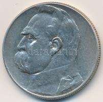 Lengyelország 1935. 5Zl Ag &quot;Jozef Pilsudski&quot; T:2- Poland 1935. 5 Zlotych Ag &quot;Jozef Pilsudski&quot; C:VF