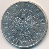 Lengyelország 1935. 5Zl Ag "Jozef Pilsudski" T:2-
Poland 1935. 5 Zlotych Ag "Jozef P...