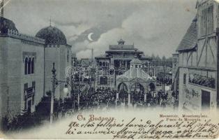1898 Budapest Ősbudavár Litho (EB)