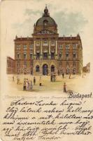 Budapest Honvédelmi minisztérium Litho