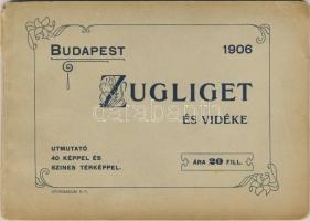 1906 Zugliget és vidéke Útmutató 40 képpel és színes térképpel