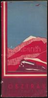 1932 "Osztrák kedvezményes körutazási jegyek", tájékoztató prospektus, szerk. Pogány Pál