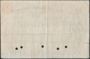 Nagy-Britannia / London 1916. 1000Ł "Orosz Birodalmi Kormány" kincstárjegy, lyukasztott T:...