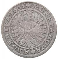 Német Államok / Szilézia-Liegnitz-Brieg 1665. 6kr Ag "Krisztián" (3,2g) T:2-,3
German Sta...