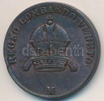 Olasz Államok / Lombardia-Velence 1822M 3c Cu T:2- ph. Italian States / Lombardy-Venetia 1822M 3 Cen...