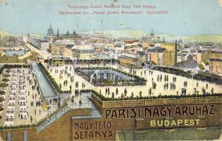 Budapest V. Párisi nagyáruház tetősétánya