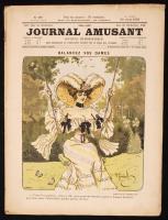 1902 Journal Amusant, journal humoristique - francia nyelvű vicclap, illusztrációkkal, 16p / French humor magazine