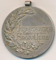 1907. "Egyetértés Sport Club" jelzett Ag medál "STICHT" jelzéssel (10.46g/0.800/...