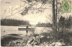 Kuopio, steamboat, TCV card (small tear)