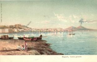 Naples, Napoli; litho