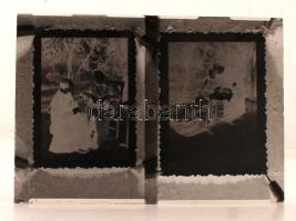 cca 1880-1910 Brandmayer (Bántay) Alfréd tábornok családjával kapcsolatos fényképek. 18 db családi f...