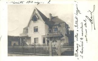 1912 Budapest XI. Békássy-villa a Gellérthegyen, photo