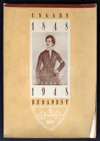 1948. évi Budapest naptár az 1848-49 évi forradalom és szabadságharc kitörésének 100. évfordulójának alkalmára emlékezve. Számos képpel, német nyelvű szöveges leírásokkal.