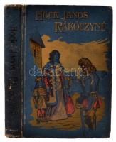 Hock János: Rákóczi Ferencné. Történeti elbeszélés. 3. kiadás. Bp. 1913. Athenaeum. 224 l. 8 t. Aranyozott, festett, illusztrált, kissé kopottas kiadói egészvászon-kötésben. Ajándékozási bejegyzéssel.