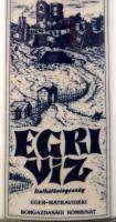 Alföldi porcelán, Egri víz italkülönlegesség, matricás, jelzett, hibátlan, m:19 cm