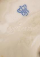 Wagner & Apel Bertram zenész porcelán figura,  kézzel festett, jelzett, hibátlan, m:23 cm