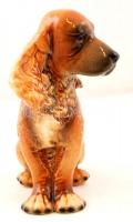 Goebel nagyméretű cocker spaniel figura, jelzett, eredeti matricával.Hibátlan.  / Large Goebel spani...