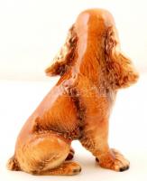 Goebel nagyméretű cocker spaniel figura, jelzett, eredeti matricával.Hibátlan.  / Large Goebel spani...