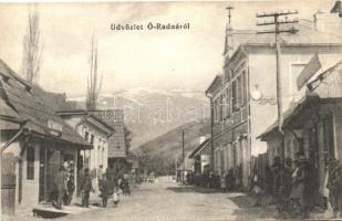 Óradna, Alt-Rodna, Rodna; utca, kiadja Grün Márkusz / street