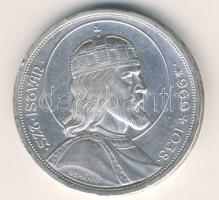 1938. 5P Ag "Szt.István" T:2 f. pici ph.