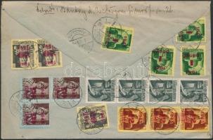 (2. díjszabás) távolsági ajánlott levél 8,60P bérmentesítéssel Inflation cover