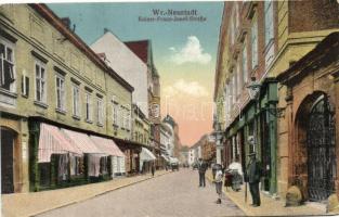 Wiener Neustadt, Kaiser Franz Josef Strasse / street (EK)