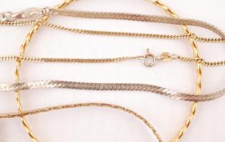 Vegyes bizsu tétel: nyaklánc, fülbevaló, karkötő