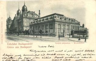 1898 Budapest VI. Nyugati pályaudvar (ázott sarok / wet corner)