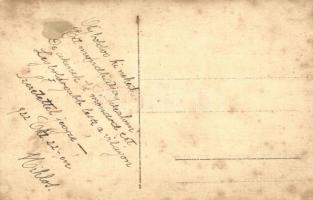 10 db 1920 és 1930 közötti fotó képeslap a Magyar Királyi Folyamőrség budapesti parancsnokságáról. C...