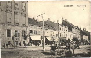 Sopron, Várkerület, lovaskocsi, kiadja Kummert L. utóda (EK)