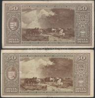 1945. 50P (4x) T:III