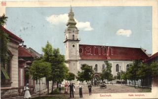 Szolnok, Katolikus templom (kis szakadás / small tear)