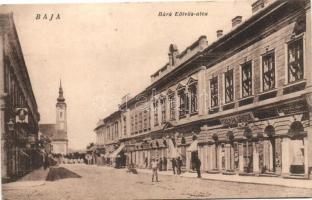 Baja, Báró Eötvös utca, Csermák Sándor, Horváth János és Csabi Károly üzlete; kiadja Csermák és Schwéger (EK)