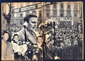 1953 Szepesi György és Lukács László: Az évszázad mérkőzése, 6:3, Szepesi György elmondja a Londoni ...