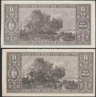 1946. 1.000.000BP 2xklf színváltozat T:I-