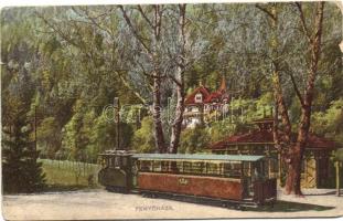 Fenyőháza, Lubochna; fogaskerekű vonat / funicular (b)