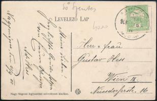 Nagymágocs, Gróf Károlyi kastély keleti oldala, kiadja a Nagymágocsi fogyasztási szövetkezet (EK)