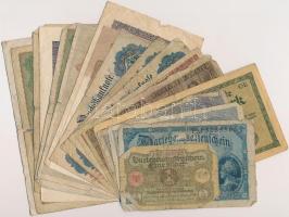 Német Birodalom / Weimari Köztársaság 1914-1923. 30db-os vegyes bankjegy tétel T:vegyes German Empire / Weimar Republic 1914-1923. 30pcs of banknotes C:mixed