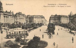 Budapest V. Szabadság tér , villamos (EK)