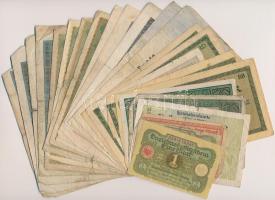 Németország / Weimari Köztársaság 1919-1923. 30db-os vegyes bankjegy tétel T:vegyes Germany / Weimar Republic 1919-1923. 30pcs of banknotes C:mixed