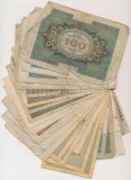 Németország / Weimari Köztársaság 1919-1923. 30db-os vegyes bankjegy tétel T:vegyes
Germany / Weima...