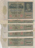 Németország / Weimari Köztársaság 1919-1923. 30db-os vegyes bankjegy tétel T:vegyes
Germany / Weima...